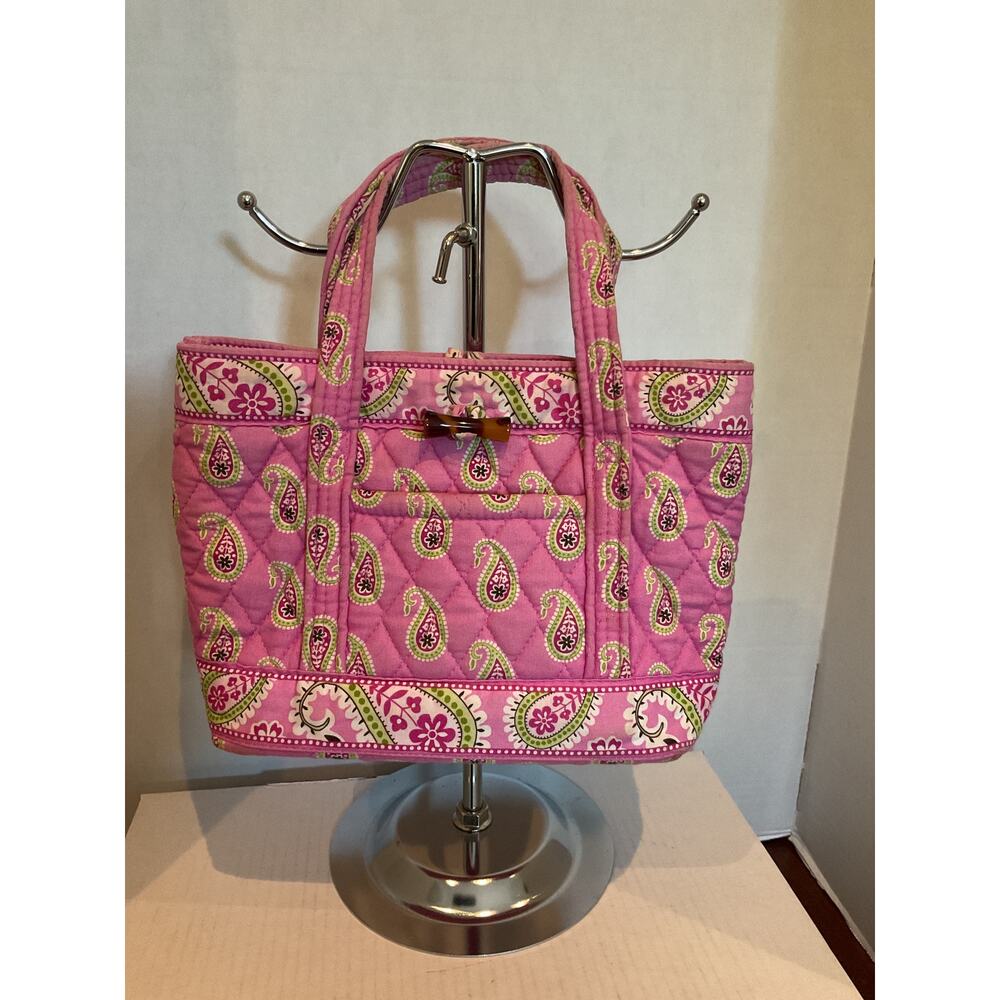 Vera Bradley - All Cotton - Little Shopper/Tote/Handbag - Pink Pattern